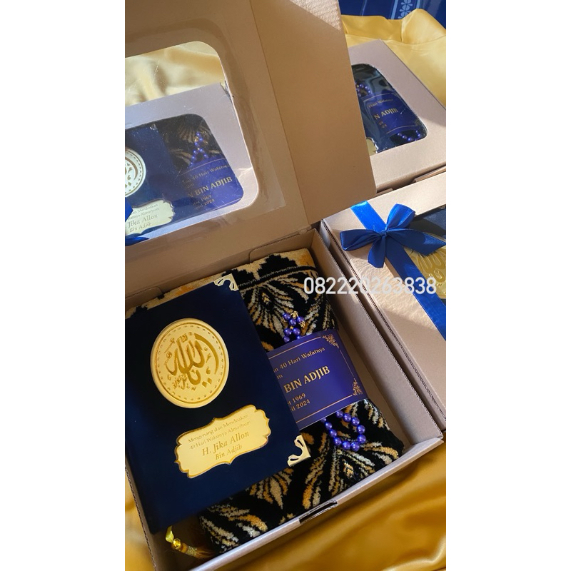 

Katalog Custom Yassin Majmu Syarif Al Quran Sajadah Sablon Tasbih Hampers Tahlilan