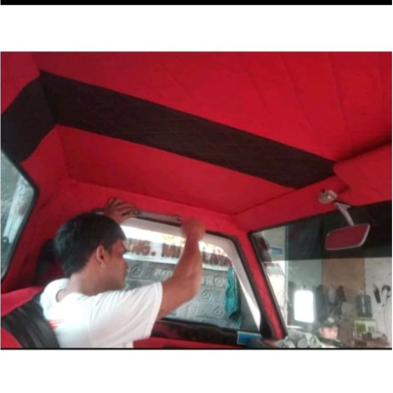 Cover Plafon Dan Kabin Kaca Belakang Jok Mobil L300 T120ss Furtura Pickup Motif ukuran di VARIASI