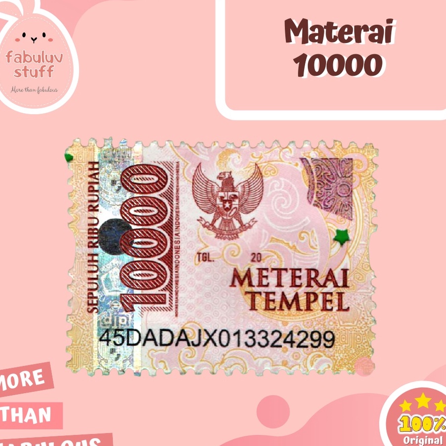 

KI3 ATK Materai1 Asli Materei 1