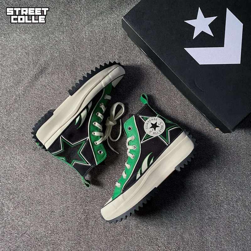 Converse Run Star Hike Hi “Moto” Revival Race Black