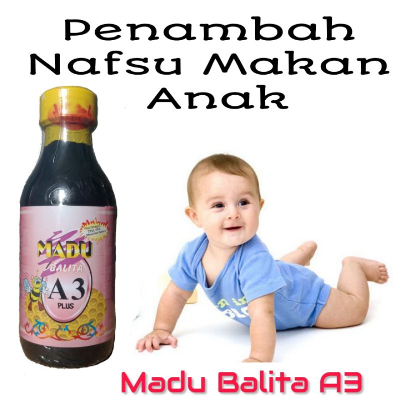 Madu Balita A3 Penambah Nafsu Makan Anak