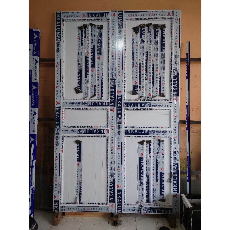 kusen pintu utama aluminium Doble