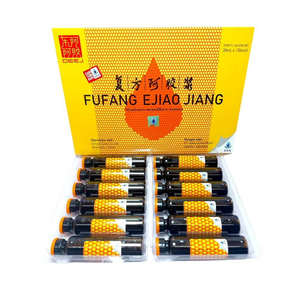 Fufang Ejiao Jiang / Fufang Ejiao Jing / Obat DBD isi 12 botol 20 ml