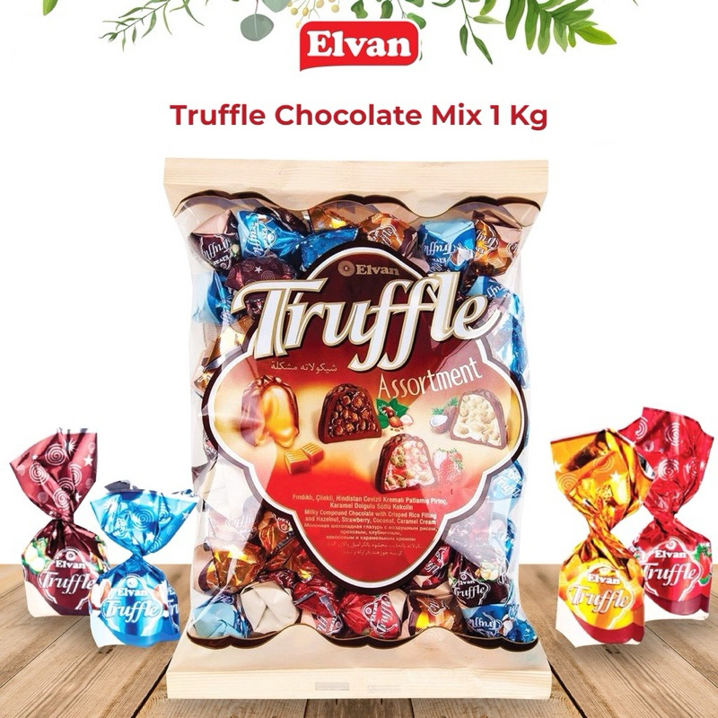 

Coklat Elvan Truffle / Turkiye Turki / 1 kg 500 gram 250 gram