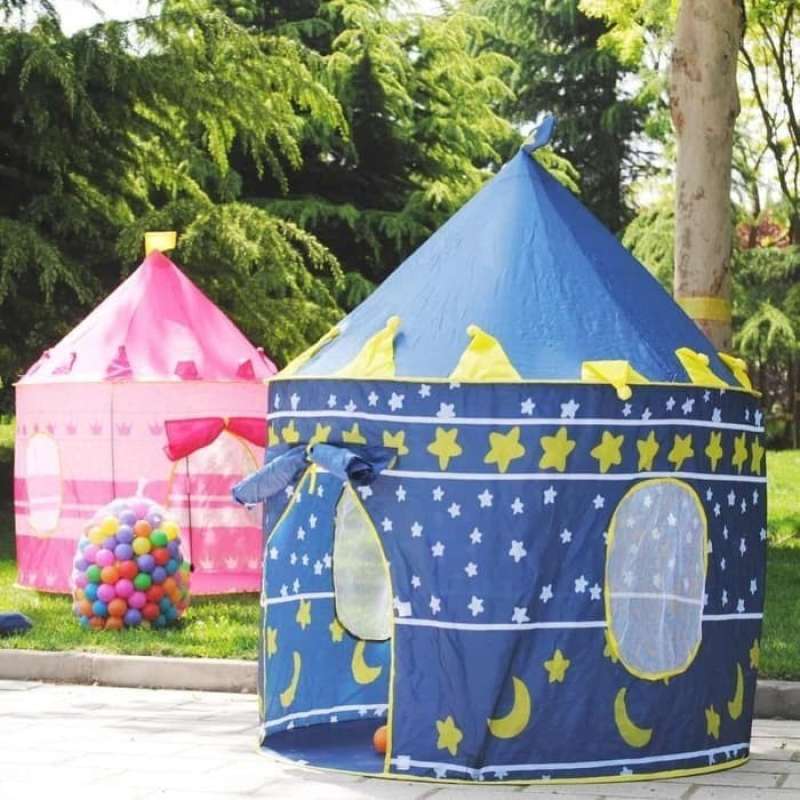 TENDA ANAK CASTLE JUMBO / Mainan Tenda Anak Model Rumah / Tenda Kastil Anak / rumah tenda anak