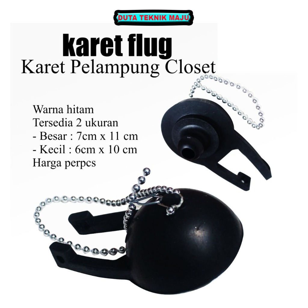 Cuci Gudang Karet Pelampung Kloset Duduk Flush Monoblok Toto Kodok Besar