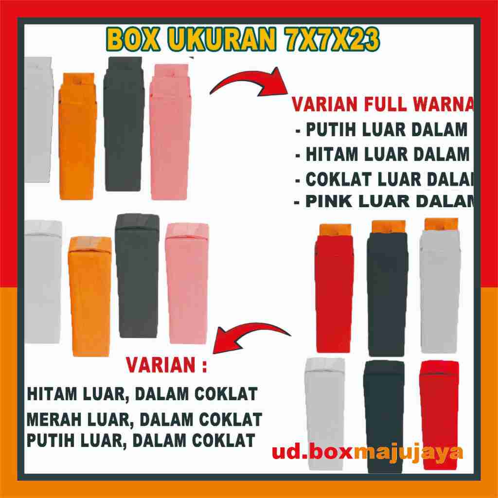 

Box 7x7x23 cm / Box Packing / Karton Polos