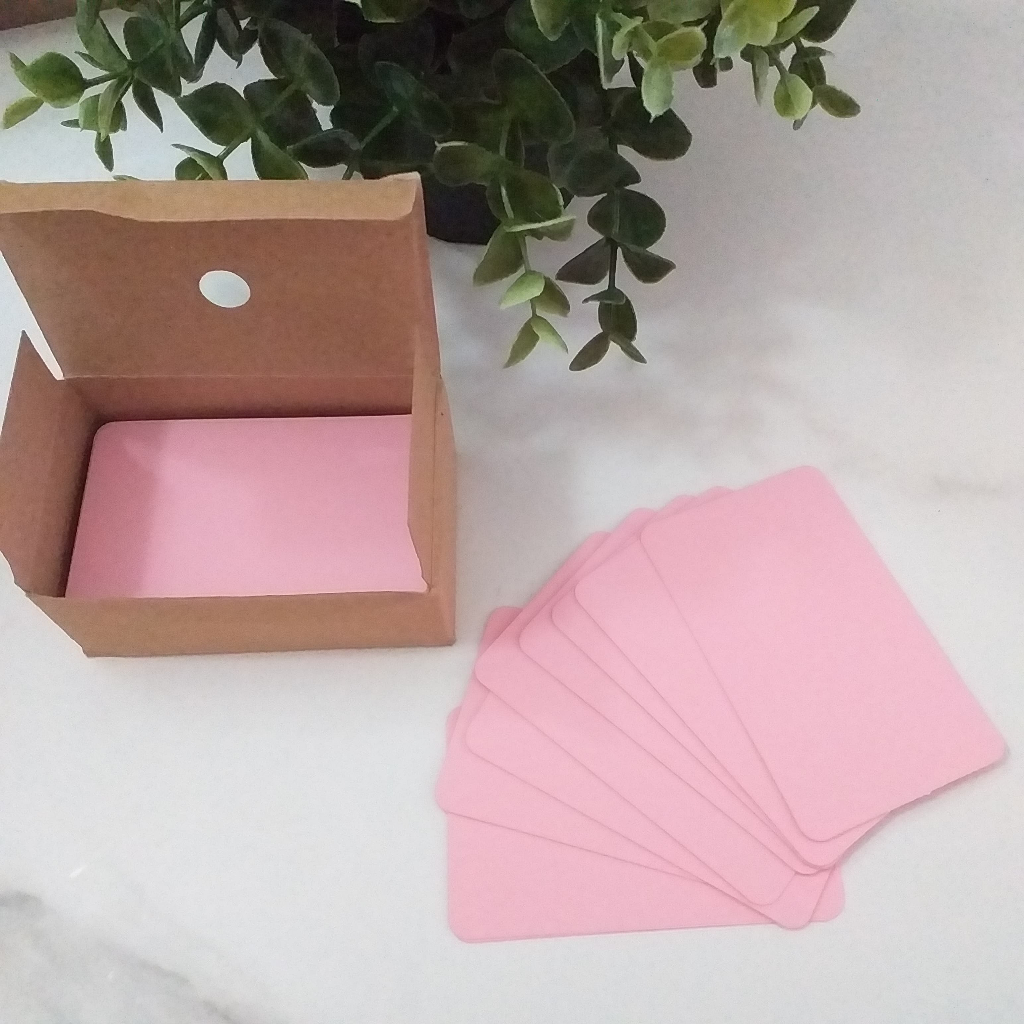 

BLANK CARD CRAFT PAPER / KARTU KOSONG KERTAS VINTAGE