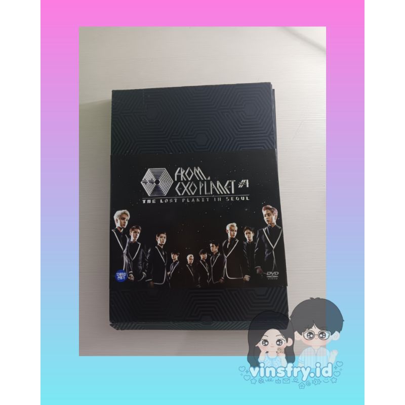 

DVD EXO THE LOST PLANET IN SEOUL FULLSET