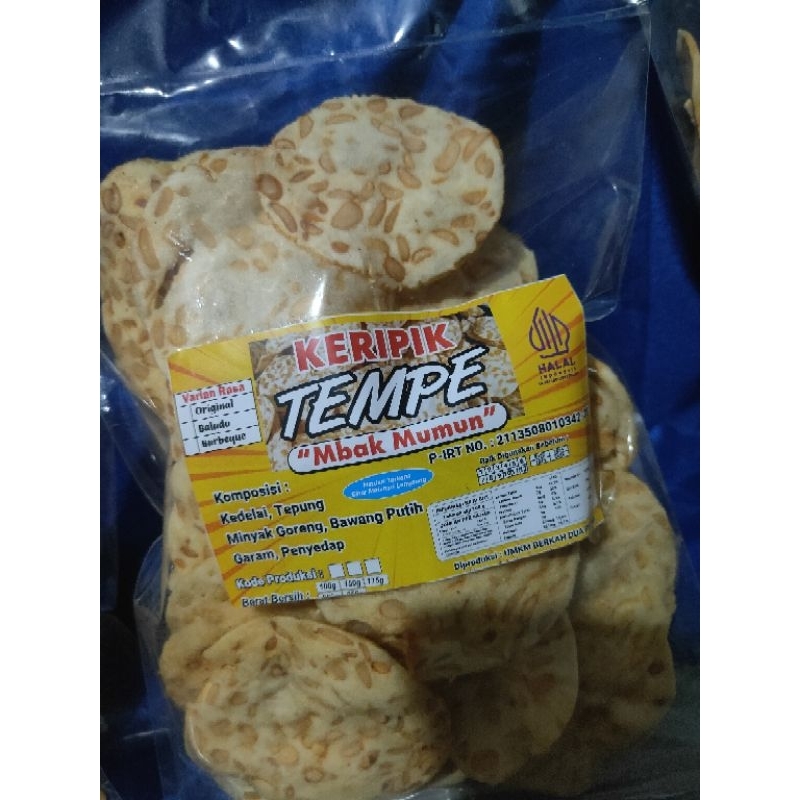 

Mumun Keripik Tempe Kemasan 200 gram