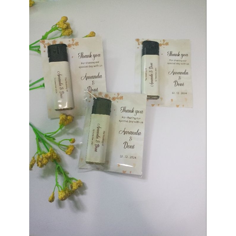 souvenir korek api gas/souvenir pernikahan/souvenir korek custom murah