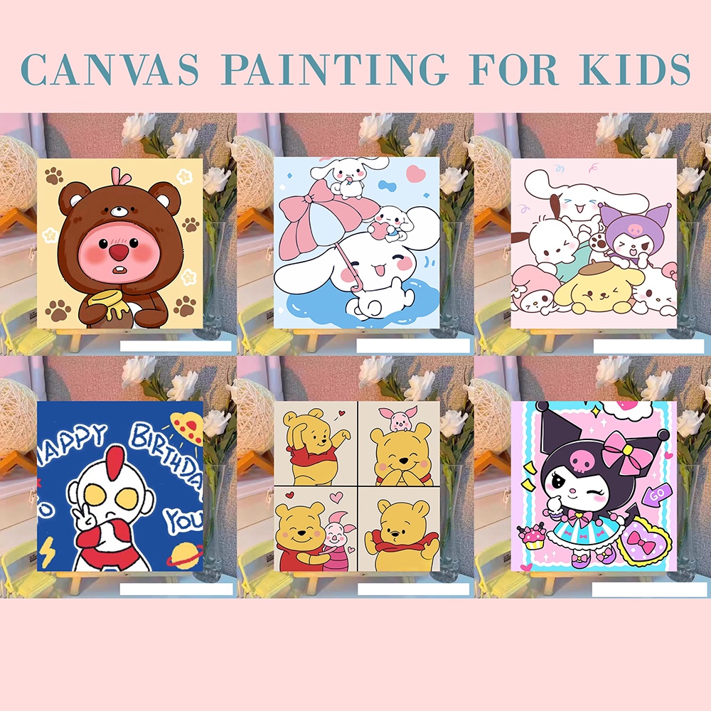 

CANVAS PAINTING KANVAS LUKIS DENGAN NOMOR PRAKARYA ANAK