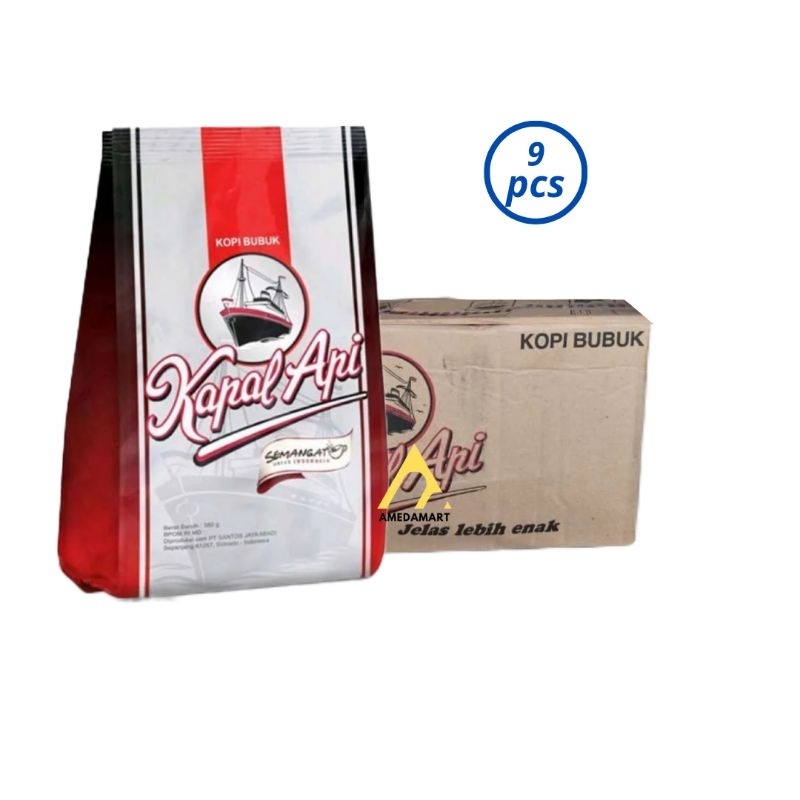 

Kapal Api Silver Kopi Bubuk 380 gr ( 9 Pcs / Dus )