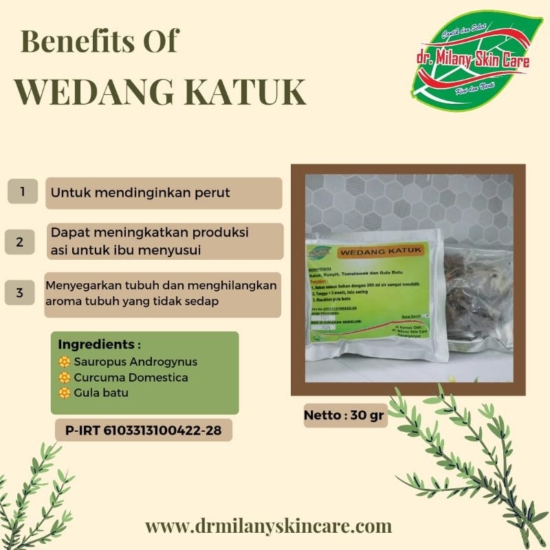 

Wedang Katuk by dr. milany skin care