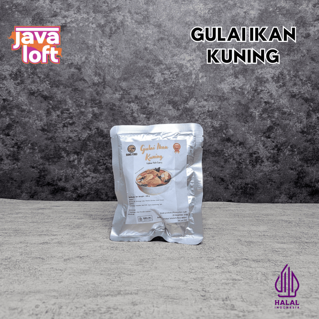 

Gulai Ikan Kuning Lauk Gulai Ikan Instan Makanan Siap Saji Khas Banjarnegara