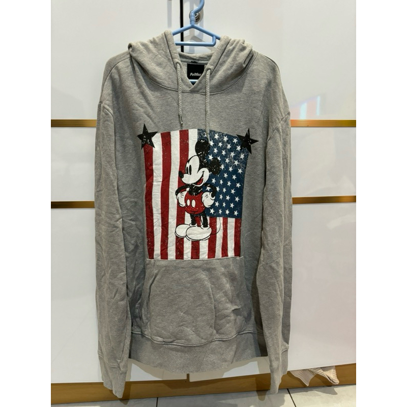 Jaket hoodie Feltics x Disney Mickey Mouse grey