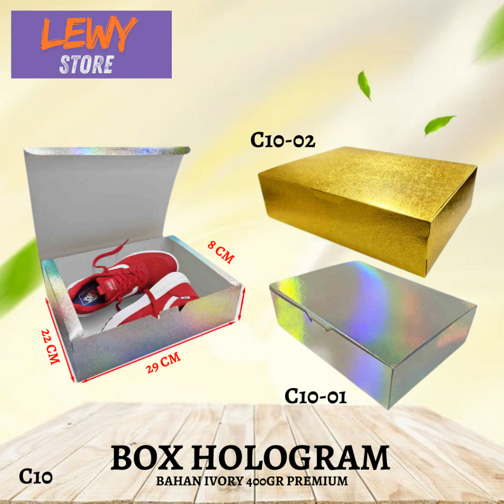 

Kotak Box Kado / Aesthetic Box / Box Hologram / Gift Box / Kotak Hadiah