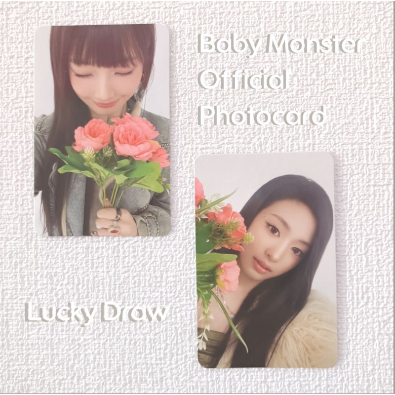 BabyMonster (olive young korea lucky draw) official photocard