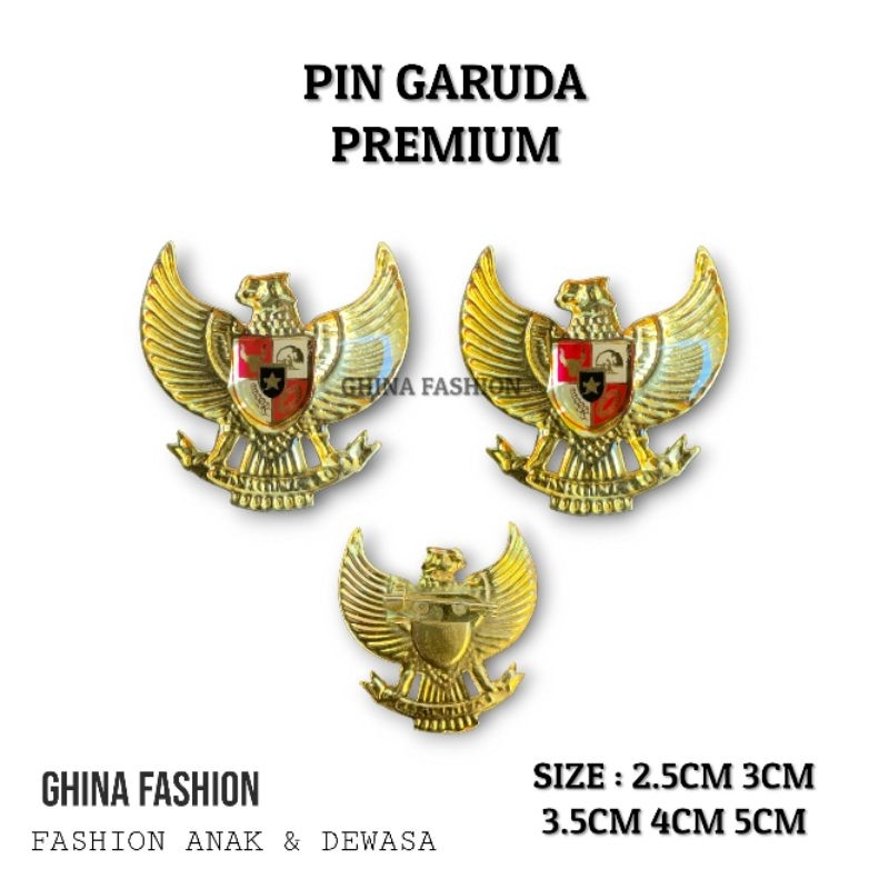 Pin Garuda Pin Paskibra Bros Cor Garuda Premium