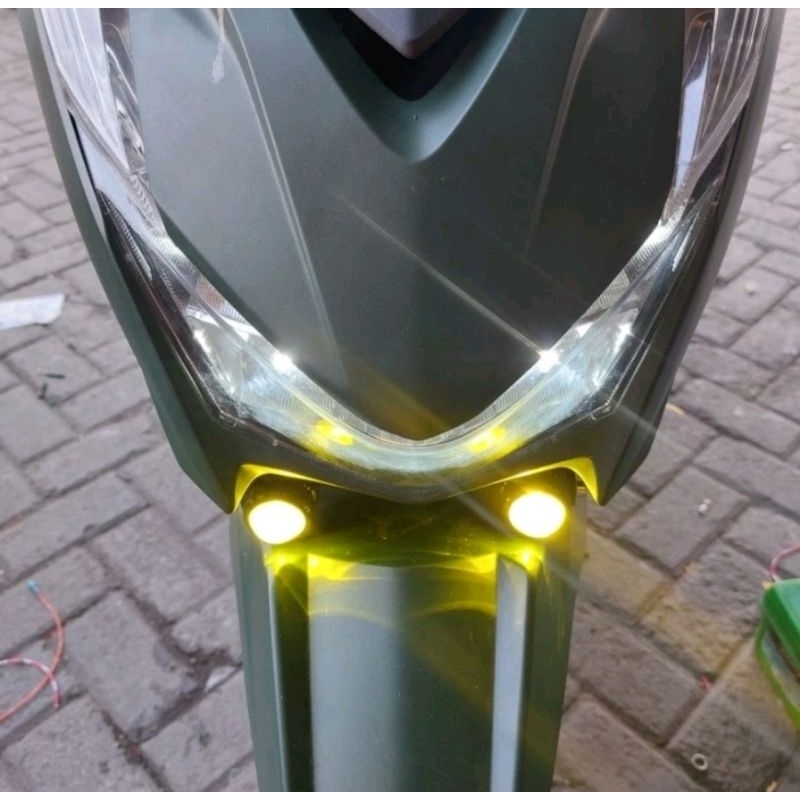 Breket Lampu Foglamp Beat Delux Beat Street 2020-2021-2024