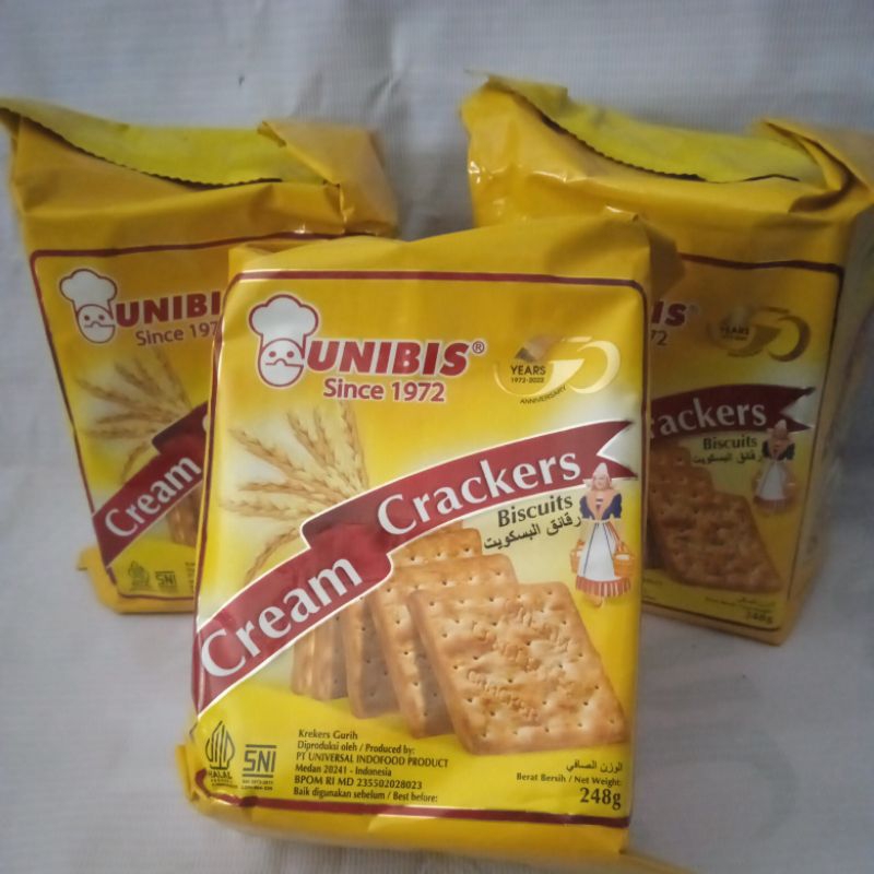 

unibis cream crackers 258 gr