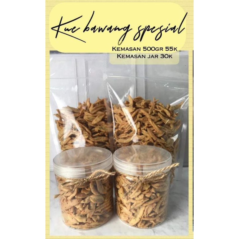 

Family Pack - Kue Bawang Gunting kemasan 1500 gram