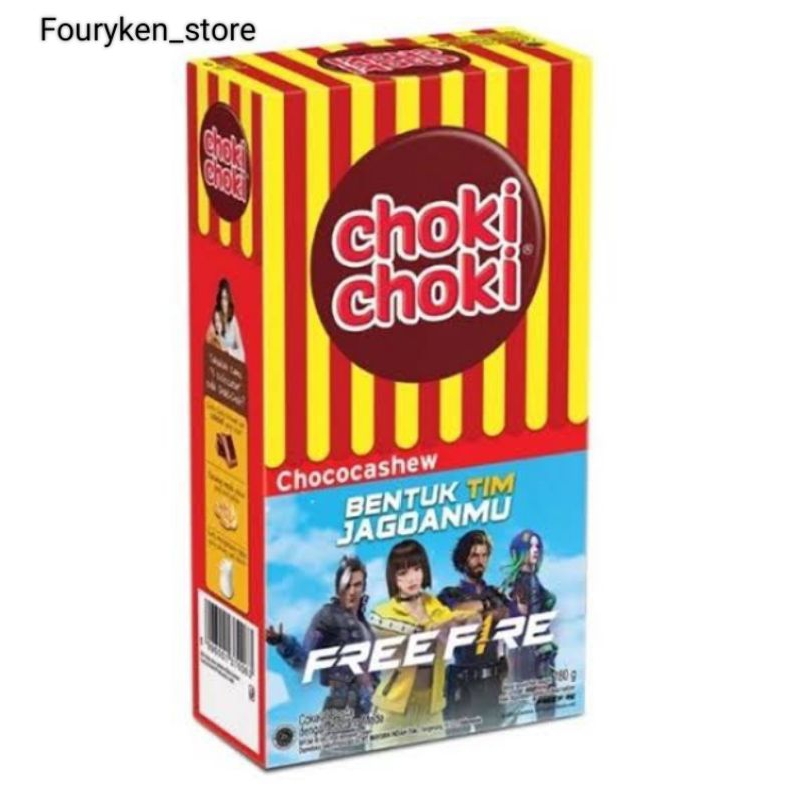 

Choki Choki Choco Cashew 1 Box isi 20 pcs