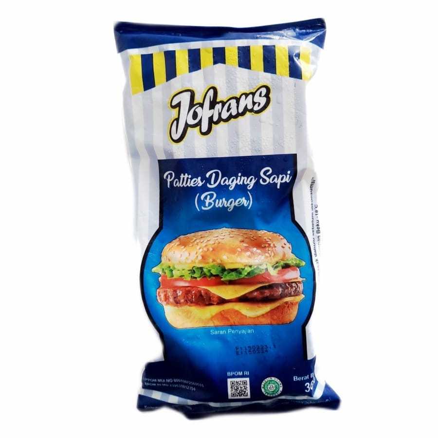 

Jofrans Beef Daging Burger Berat 360 gr