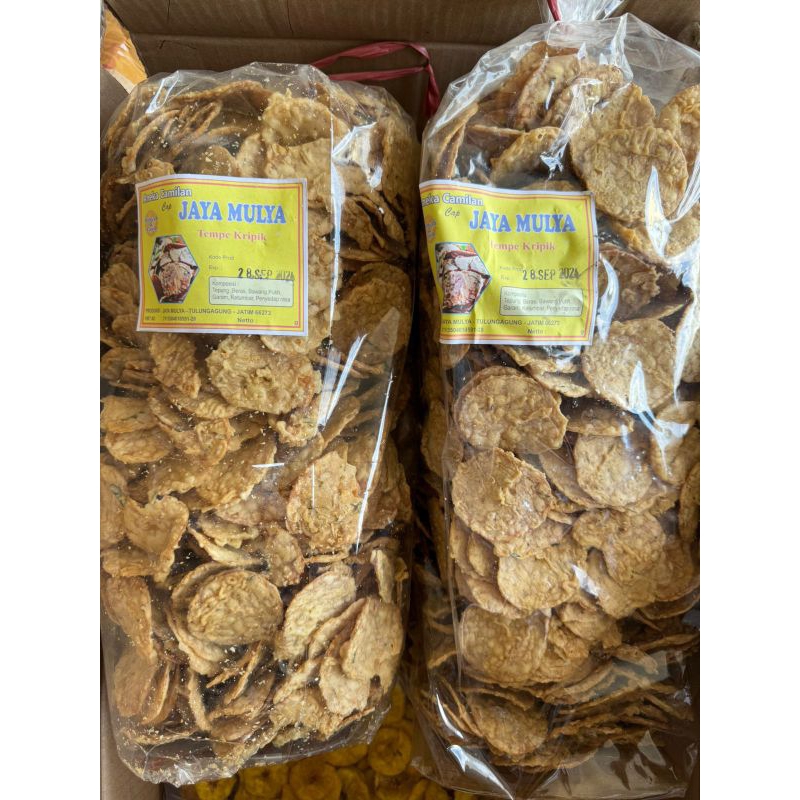 

Kripik Tempe 1Kilogram | Jaya Mulya - Tempe Tepung & Tempe Sagu