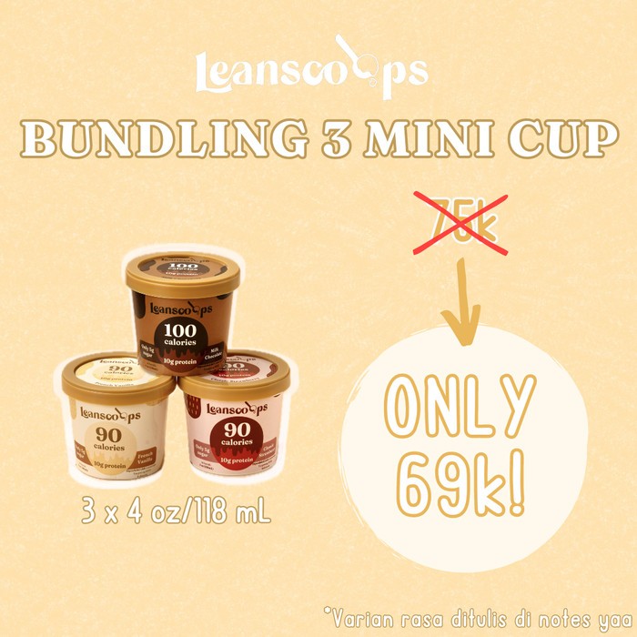 

INSTANT - BUNDLING 3 Mini Cup