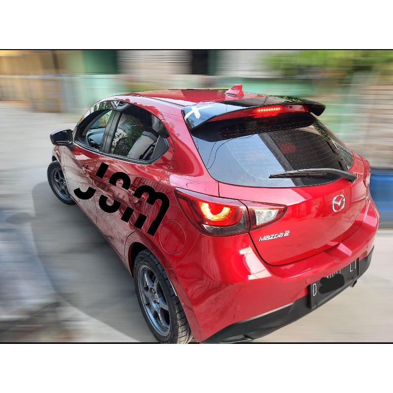 Spoiler Mazda 2 Skyactiv Bahan Plastik ABS