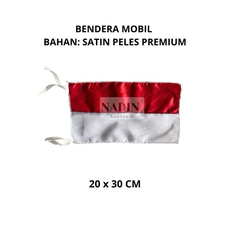 Bendera Mobil Merah Putih