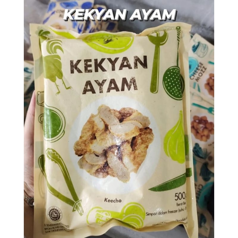 

KEKYAN AYAM 500 GR