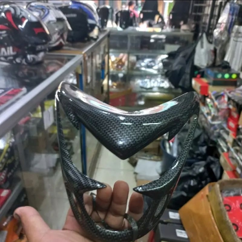 cover lampu all new Vixion R atau s Carbon CLUp