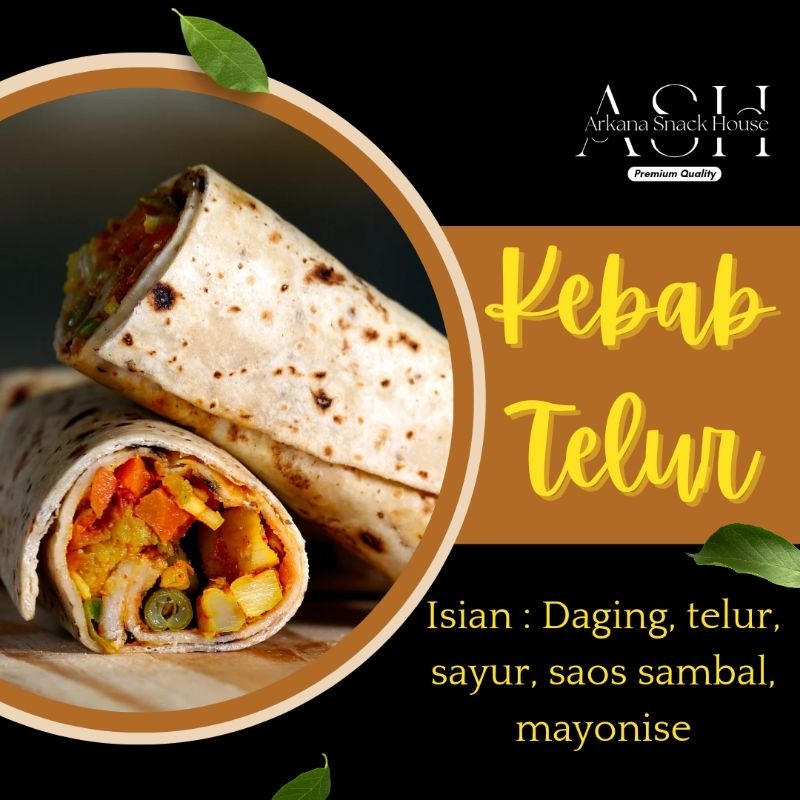 

Kebab Telur Frozen isi 5 pcs (Berat ±500 gram)