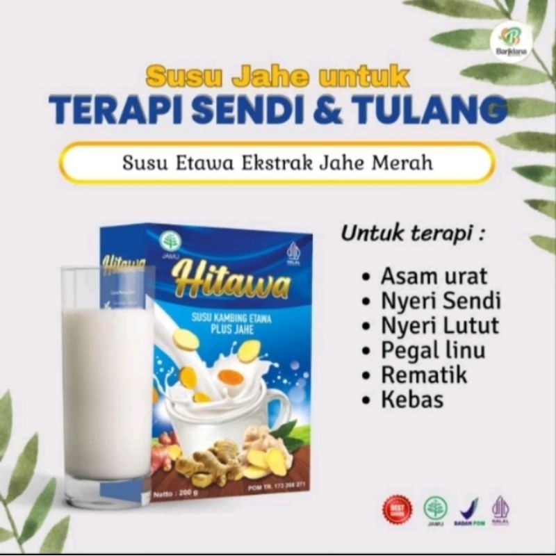 

Susu Kambing Plus Jahe untuk tulang dan sendi