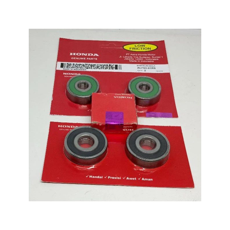 Bering roda depan belakang plus nap gear honda megapro primus megapro mono verza cb 150 cbr 150.Ori