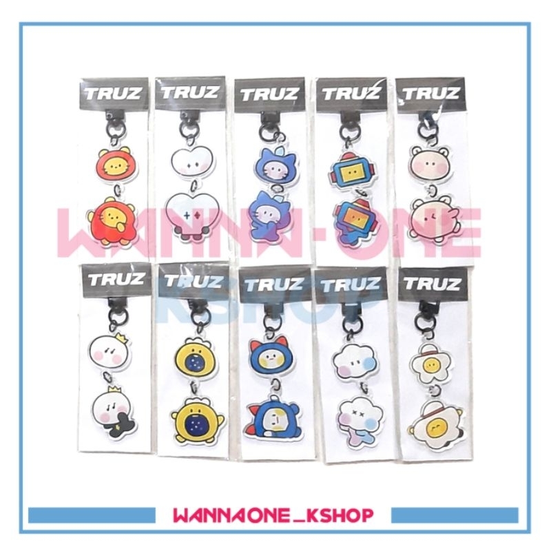 keychain treasure TRUZ mini minini keyring gantungan kunci
