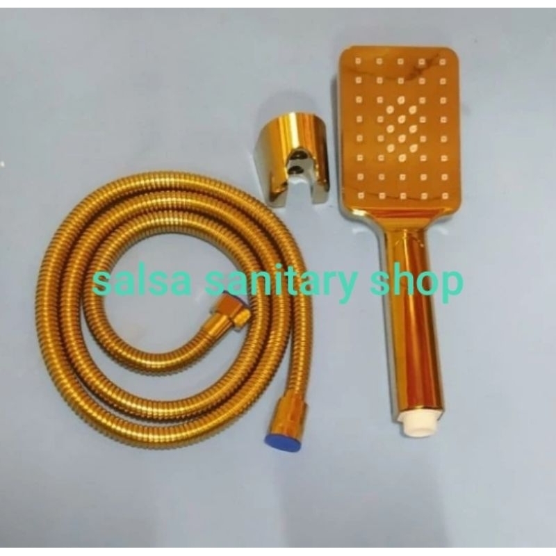 Hand shower Gold/shower mandi gold