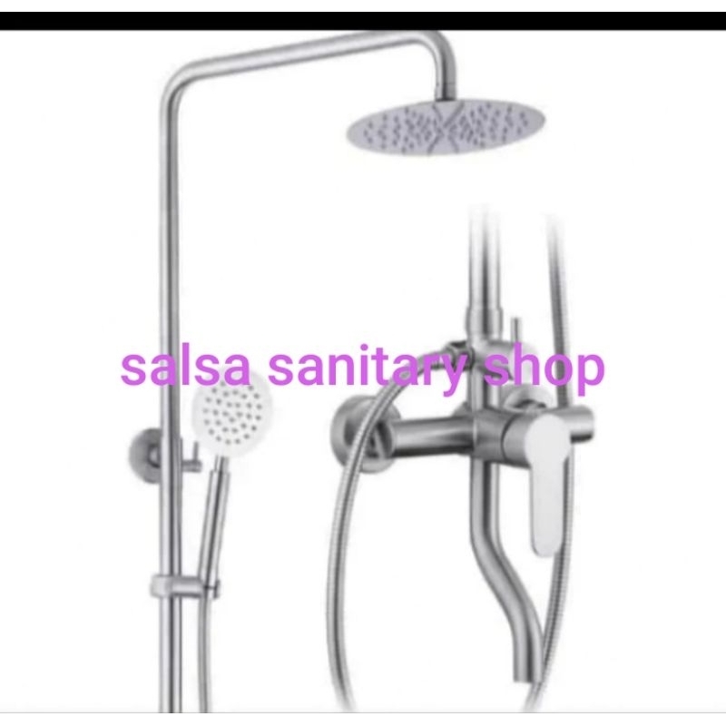 Keran shower panas dingin Shower panas dingin SUS 304 model toto wasser