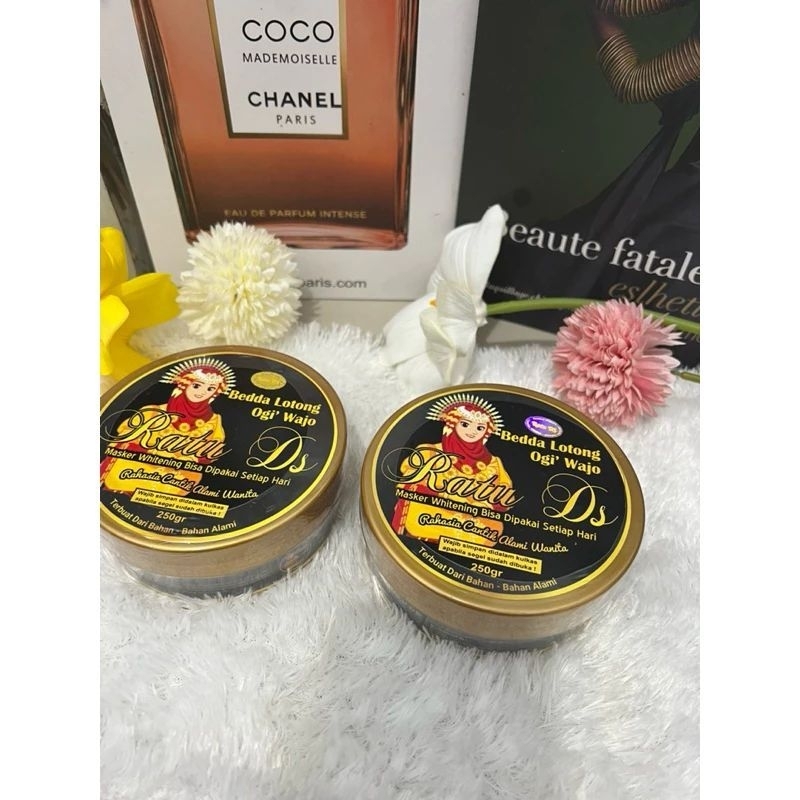 100 % ORI BPOM Bedda Lotong Ratu Ds/Bedak lotong ogi wajo/Lulur Bedda Lotong Alami