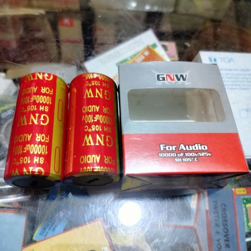 Elco 10.000/100V GNW (Harga Per Kotak/2 Pcs Elco)