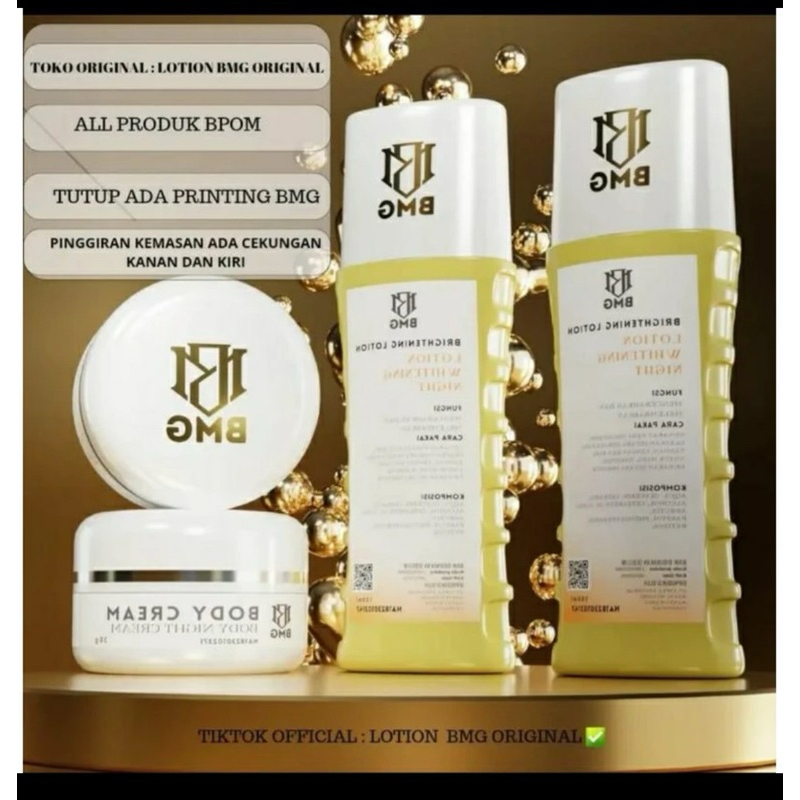 [Free Gift] BMG PABRIK | LOTION BMG ORIGINAL| BMG LOTION PEMUTIH BADAN AMPUH | DOSTING