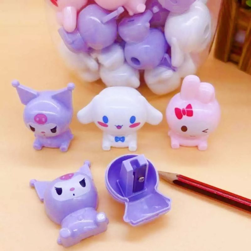 

Serutan Rautan Pensil Karakter Kuromi Doraemon Lucu Ecer / Ongotan