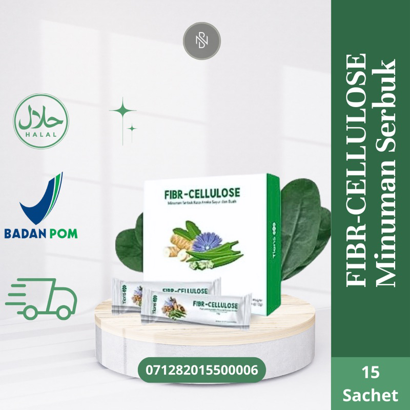 

Fibr Cellulose [Minuman Serbuk Rasa Buah & Sayur]