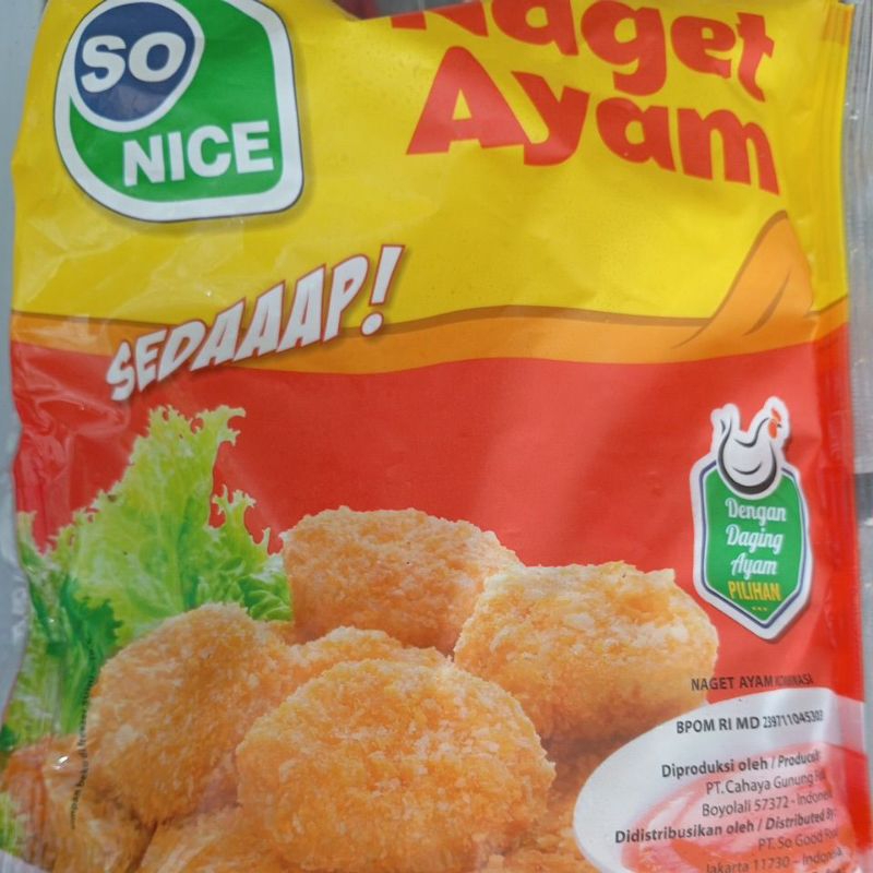 Naget ayam So nice