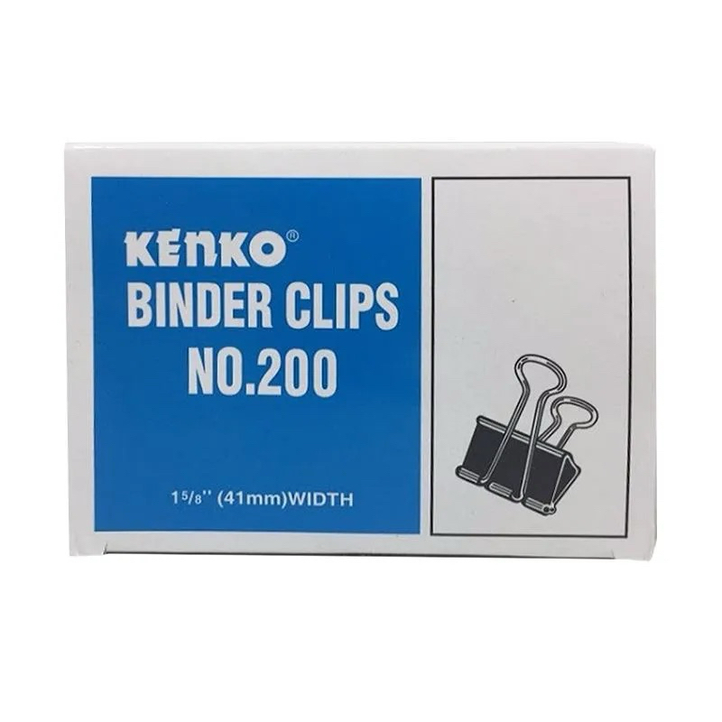 

Binder Clip Kenko No. 200 / Binder Klip Kenko No. 200 / Penjepit Kertas Kenko