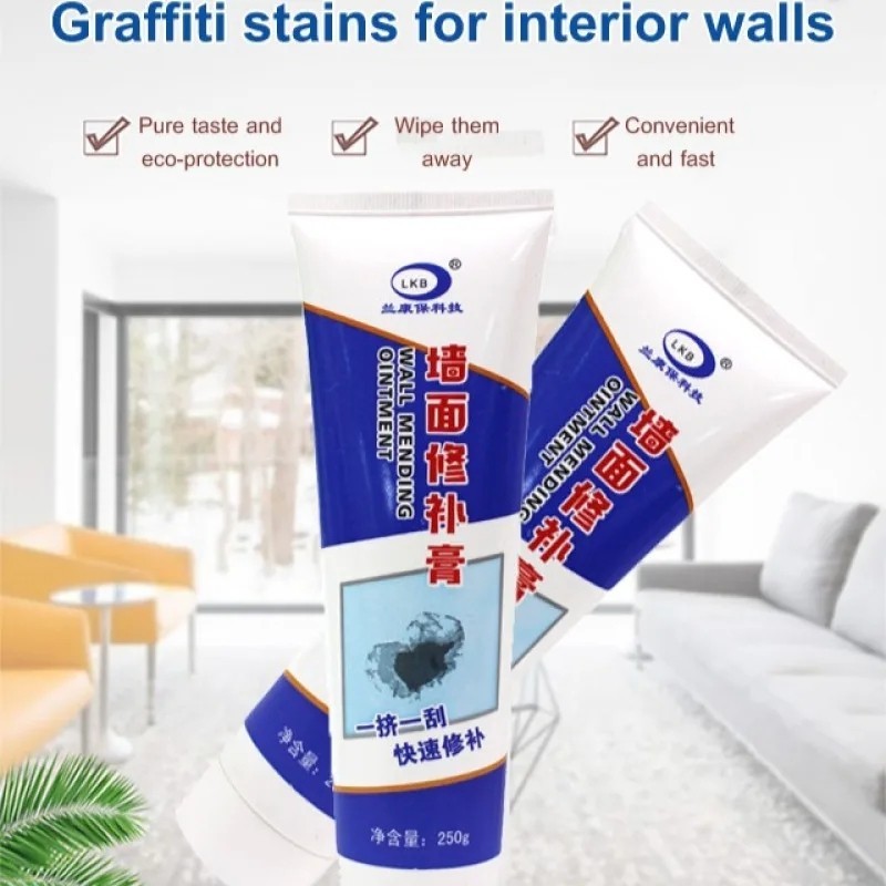 Dempul Tembok Krim Penambal Dinding Wall Repair Pasta Dempul Cream