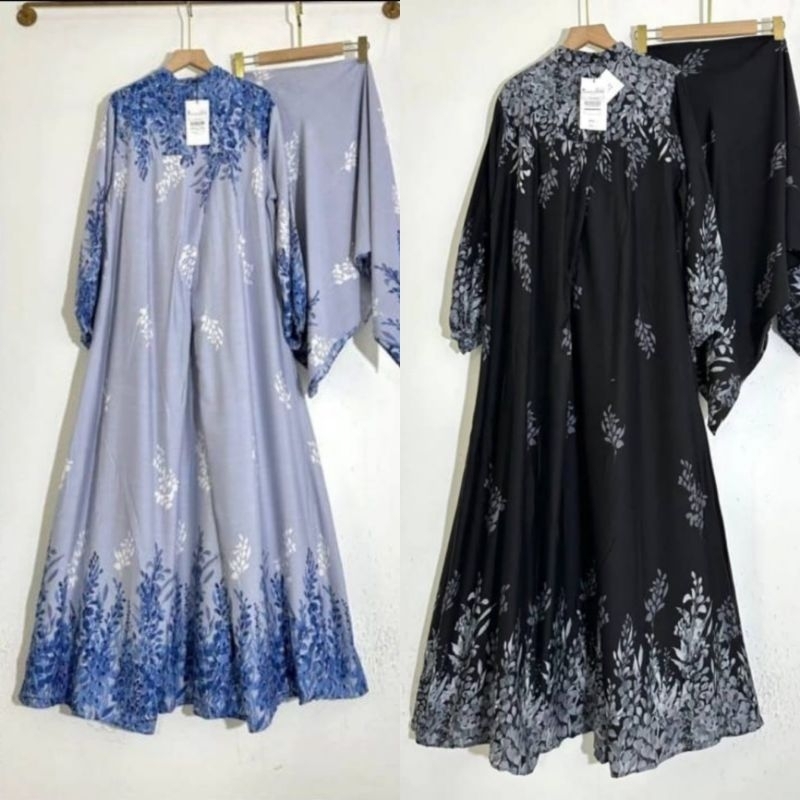 HOT SALE Gamis free hijab rayon diamond ori - Gamis Kekinian set hijab - Gamis rayon diamond set