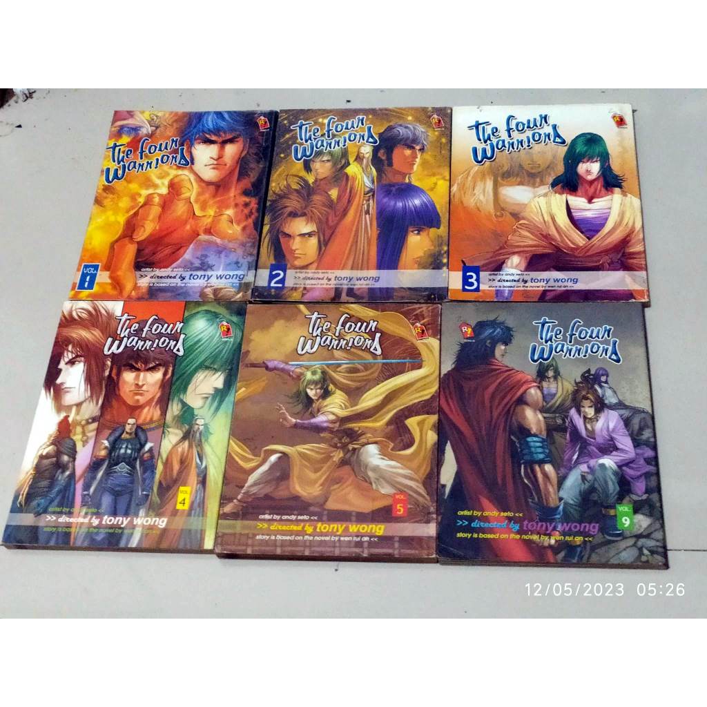 Komik Manhua - The four warriors